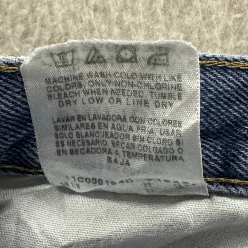 Wrangler Jeans Mens 36x32 Blue  Relaxed Fit Straight Leg‎ Denim Workwear Rugged